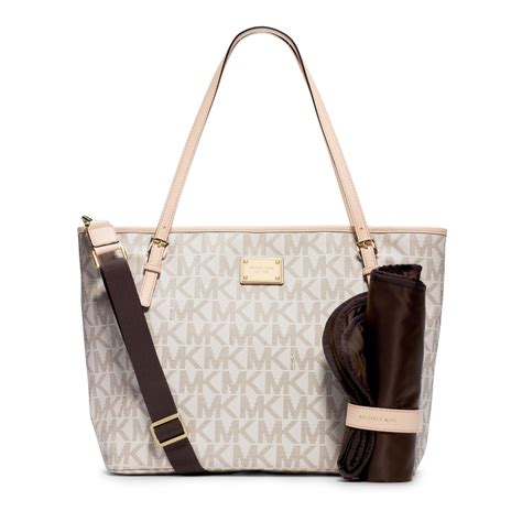 michael kors jet set diaper bag vanilla|Micheal kors jet set diaper bag + FREE SHIPPING .